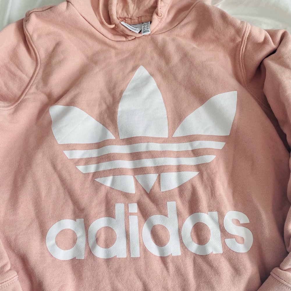 Pink Adidas Hoodie (L)
